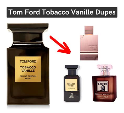 perfume dupes tom ford|tom ford tobacco vanille copy.